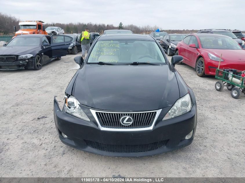 2009 Lexus Is 250 VIN: JTHCK262795030171 Lot: 11985178