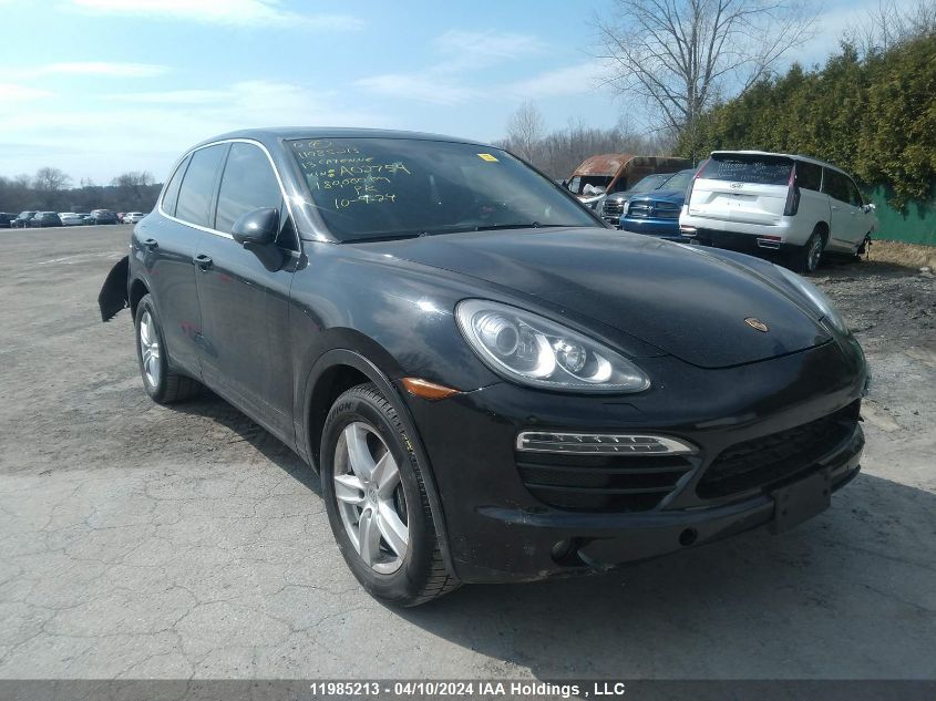 2013 Porsche Cayenne VIN: WP1AA2A24DLA02754 Lot: 11985213