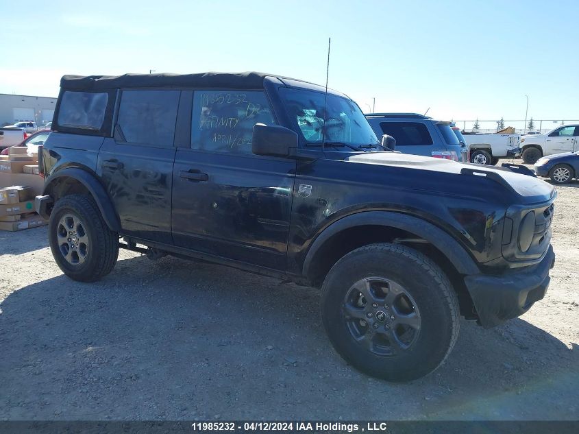 2022 Ford Bronco Big Bend VIN: 1FMDE5BH2NLB89870 Lot: 11985232