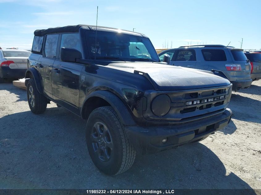 2022 Ford Bronco Big Bend VIN: 1FMDE5BH2NLB89870 Lot: 11985232