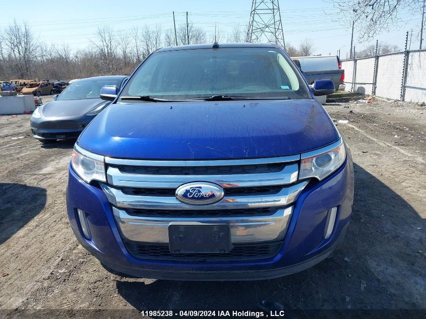 2013 Ford Edge Sel VIN: 2FMDK3JC7DBB46787 Lot: 11985238