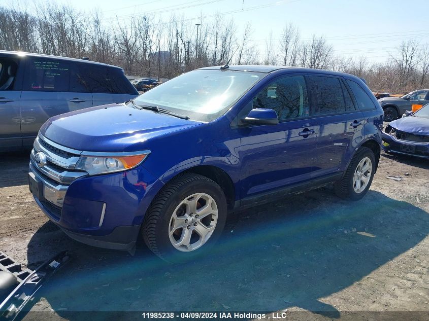 2013 Ford Edge Sel VIN: 2FMDK3JC7DBB46787 Lot: 11985238