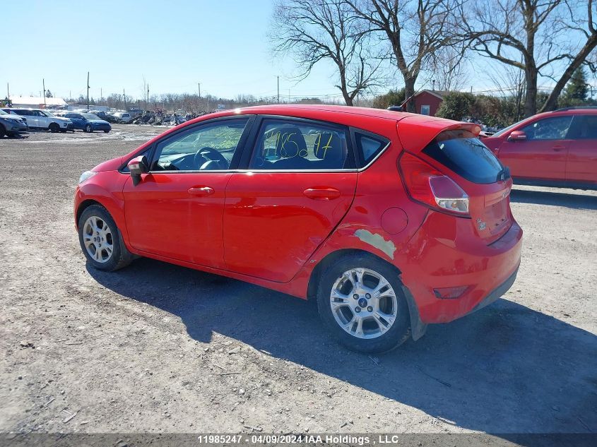 2015 Ford Fiesta Se VIN: 3FADP4EJ5FM119440 Lot: 11985247