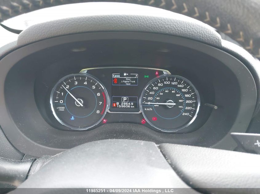 2017 Subaru Forester 2.5I Touring VIN: JF2SJESC4HH495943 Lot: 11985251