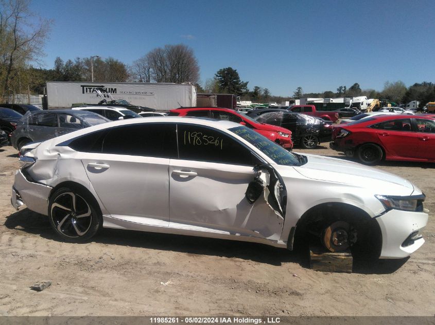 2021 Honda Accord Sport VIN: 1HGCV1F35MA802468 Lot: 11985261