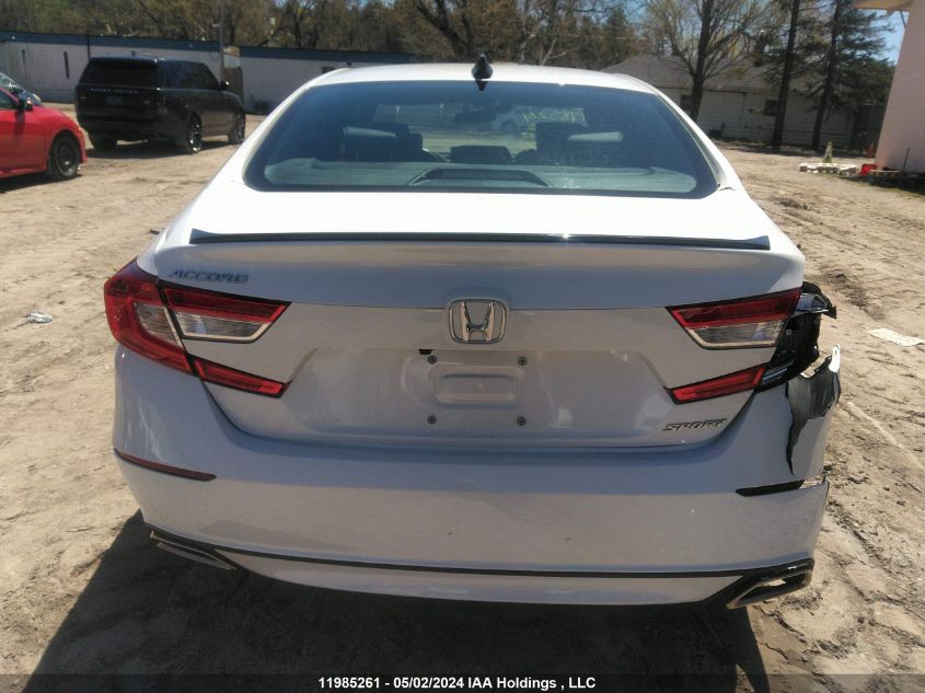 2021 Honda Accord Sport VIN: 1HGCV1F35MA802468 Lot: 11985261