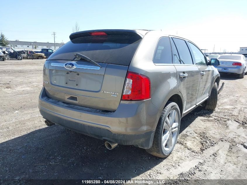 2012 Ford Edge Limited VIN: 2FMDK4KC4CBA10510 Lot: 11985280