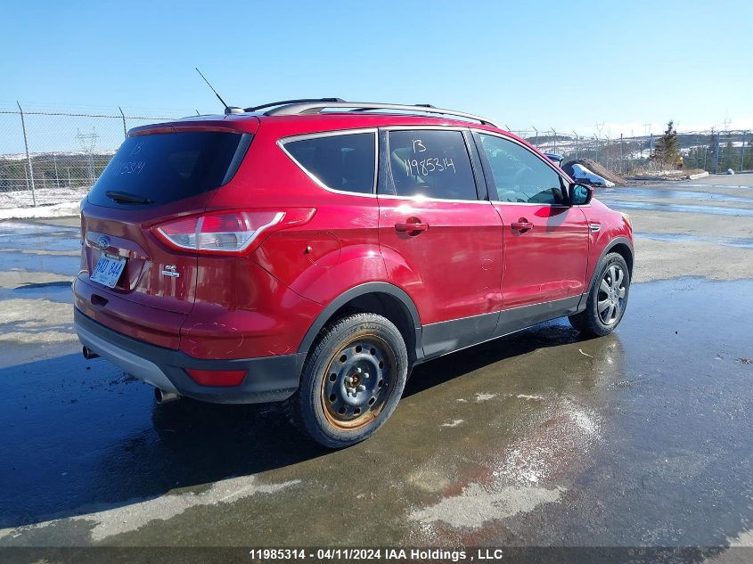 2013 Ford Escape Se VIN: 1FMCU9GX8DUA75435 Lot: 11985314