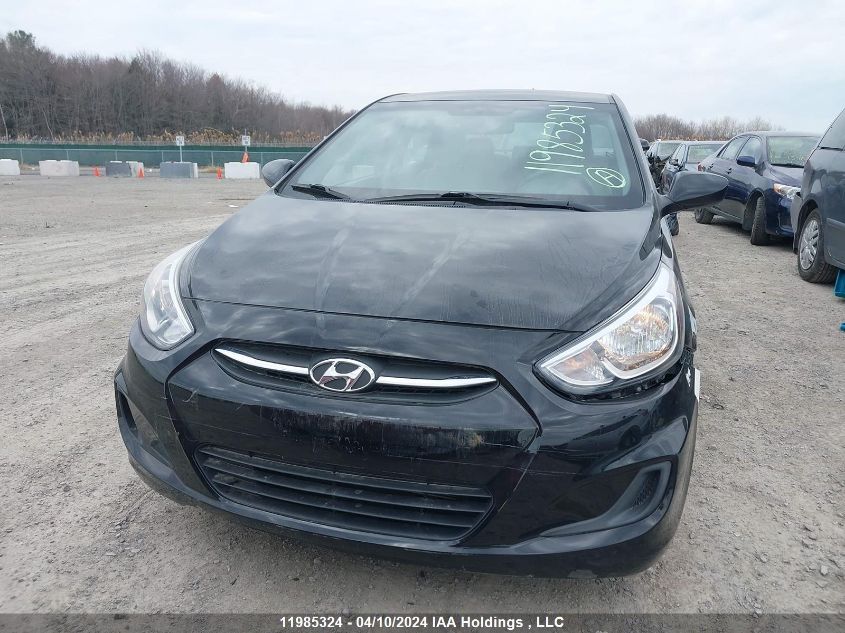 2016 Hyundai Accent VIN: KMHCT4AE8GU093774 Lot: 11985324