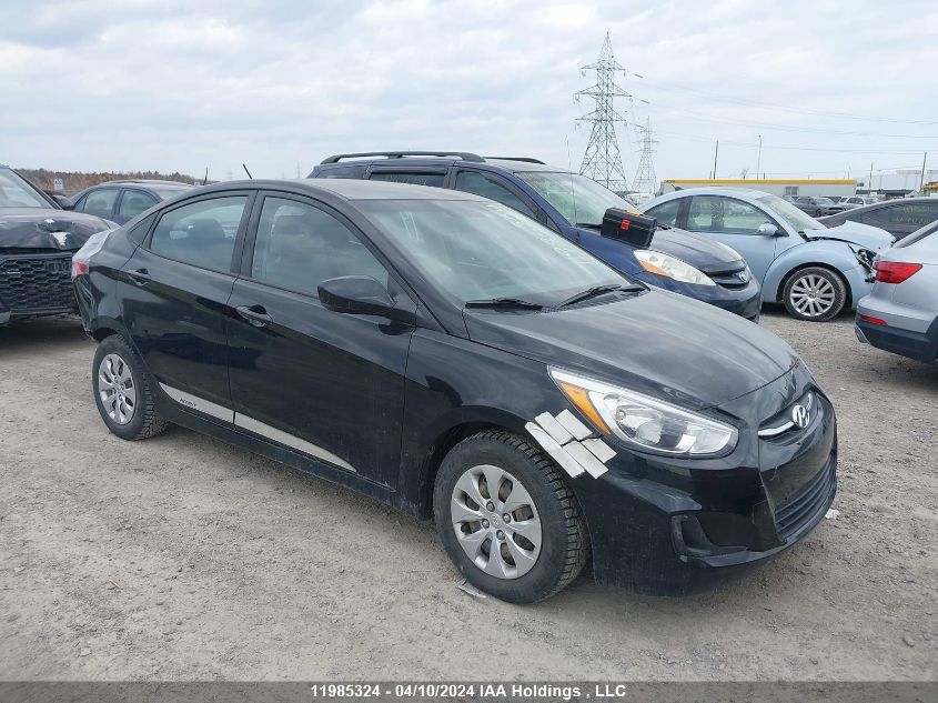 2016 Hyundai Accent VIN: KMHCT4AE8GU093774 Lot: 11985324