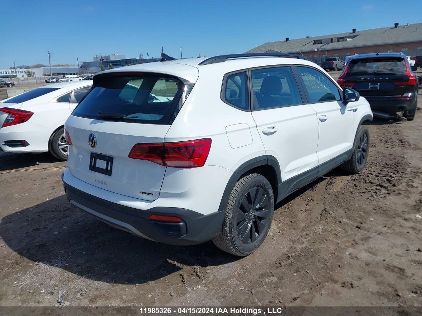 2022 Volkswagen Taos S VIN: 3VVAX7B2XNM056704 Lot: 39143571