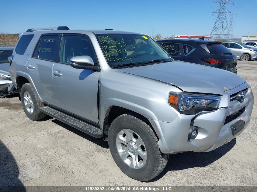 2023 Toyota 4Runner Se/Sr5/Sr5 Premium/Limited/Trd Sport/Trd Off Road/Trd Off Road Prem/Trd Pro VIN: JTENU5JR8P6127893 Lot: 11985352