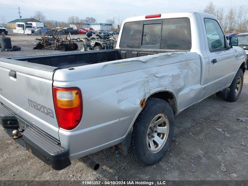 2001 Mazda B3000 VIN: 4F4YR12U31TM13942 Lot: 11985357