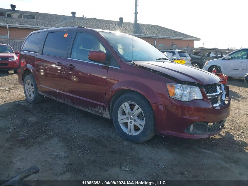 2019 Dodge Grand Caravan Crew VIN: 2C4RDGDGXKR722662 Lot: 11985358