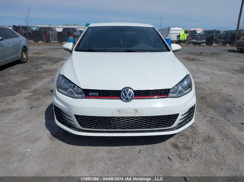 2017 Volkswagen Gti S VIN: 3VWYT7AU9HM018068 Lot: 11985360