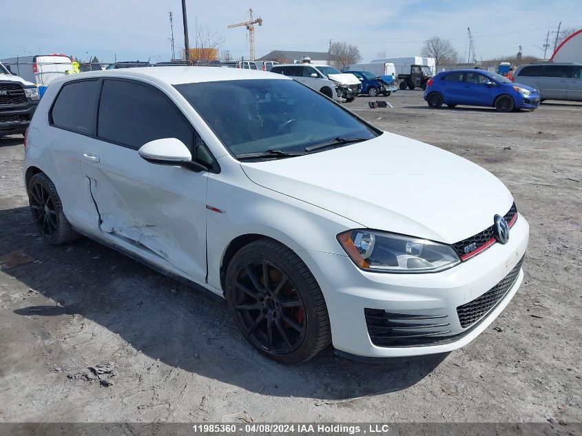 2017 Volkswagen Gti S VIN: 3VWYT7AU9HM018068 Lot: 11985360