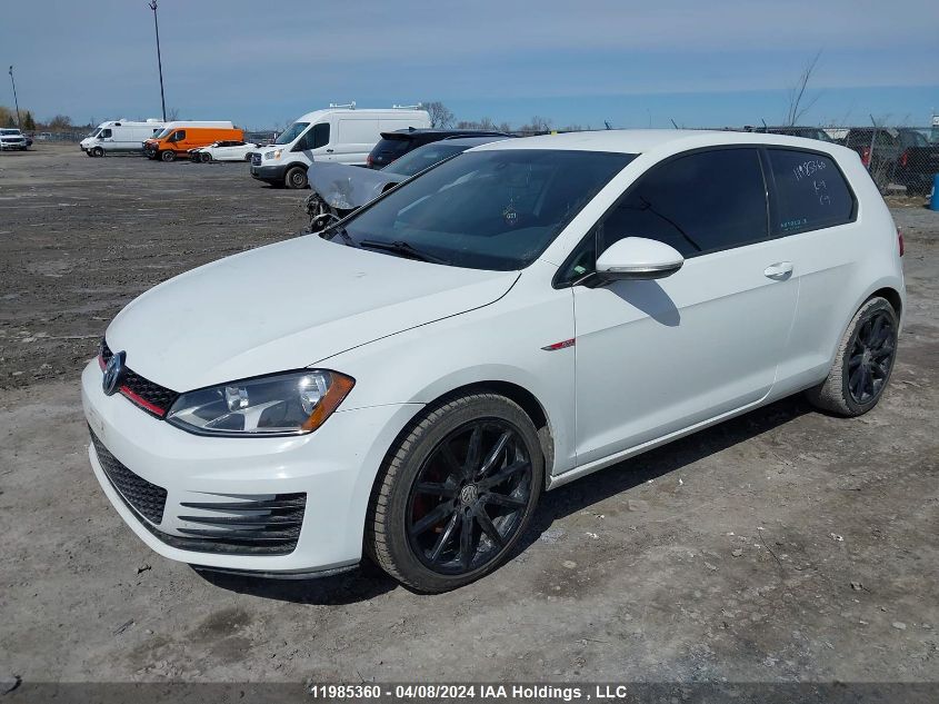 2017 Volkswagen Gti S VIN: 3VWYT7AU9HM018068 Lot: 11985360