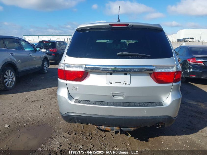2011 Dodge Durango VIN: 1D4RE2GG9BC725365 Lot: 39240654