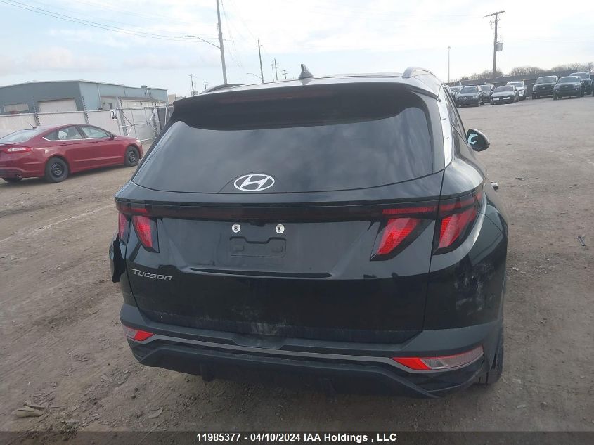 2022 Hyundai Tucson Sel VIN: KM8JB3AE7NU038122 Lot: 11985377