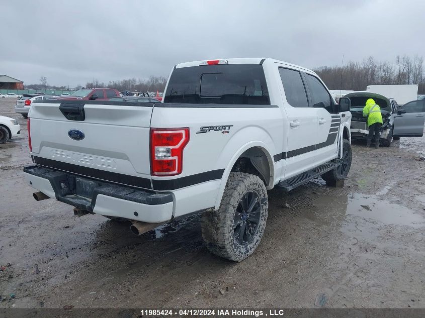 2019 Ford F-150 Xlt VIN: 1FTEW1E51KFC71132 Lot: 11985424