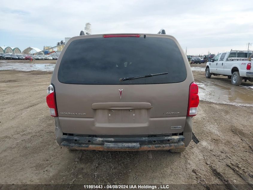 2006 Pontiac Montana Sv6 VIN: 1GMDX33L76D157736 Lot: 11985443