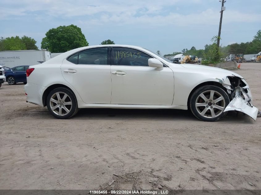 2008 Lexus Is 250 VIN: JTHCK262485016341 Lot: 11985455