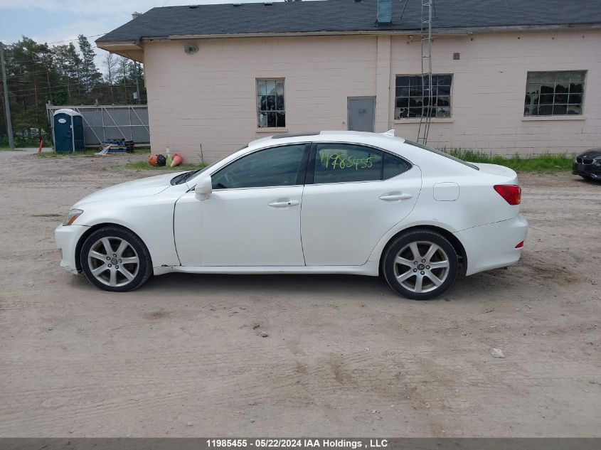 2008 Lexus Is 250 VIN: JTHCK262485016341 Lot: 11985455