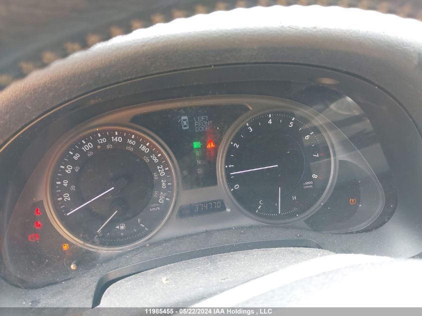 2008 Lexus Is 250 VIN: JTHCK262485016341 Lot: 11985455