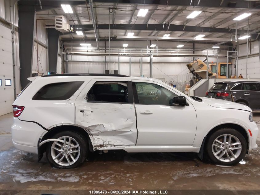 2023 Dodge Durango Gt VIN: 1C4RDJDG4PC582055 Lot: 11985473