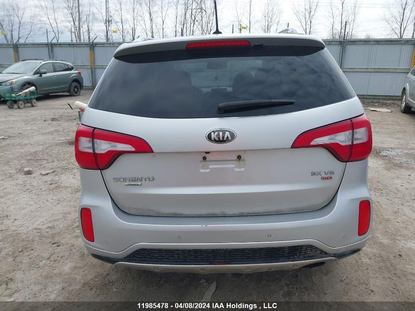 2014 Kia Sorento VIN: 5XYKWDA74EG466039 Lot: 11985478