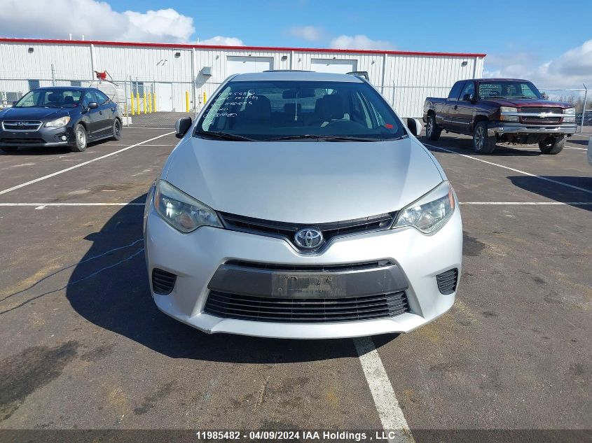 2015 Toyota Corolla L/Le/Le Pls/Prm/S/S Pls VIN: 2T1BURHE1FC398285 Lot: 11985482