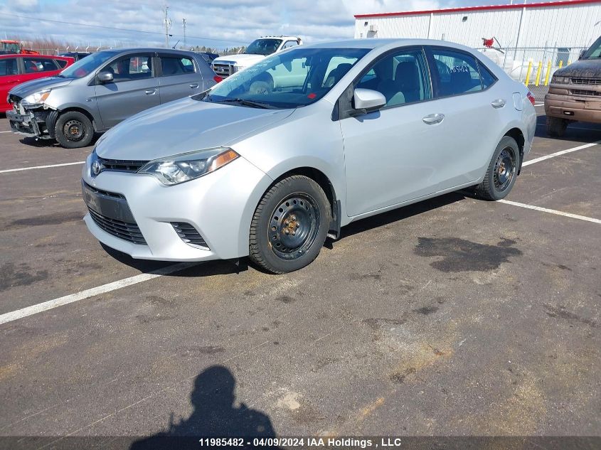 2015 Toyota Corolla L/Le/Le Pls/Prm/S/S Pls VIN: 2T1BURHE1FC398285 Lot: 11985482