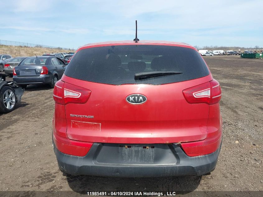 2011 Kia Sportage Lx VIN: KNDPB3A27B7055100 Lot: 11985491