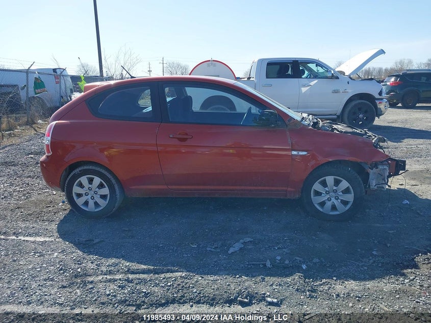 2010 Hyundai Accent L VIN: KMHCN3BC3AU170396 Lot: 11985493