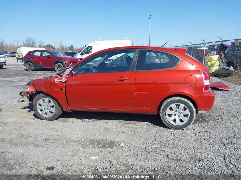 2010 Hyundai Accent L VIN: KMHCN3BC3AU170396 Lot: 11985493