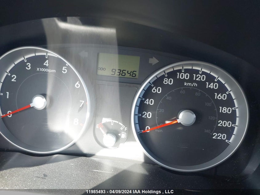 2010 Hyundai Accent L VIN: KMHCN3BC3AU170396 Lot: 11985493