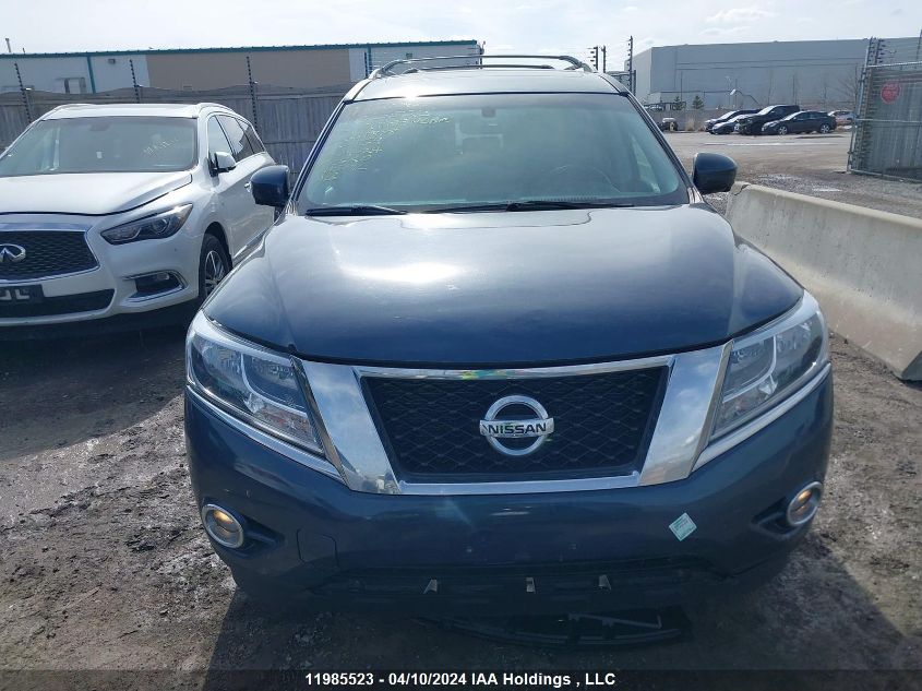 2015 Nissan Pathfinder S/Sv/Sl/Platinum VIN: 5N1AR2MMXFC661878 Lot: 11985523