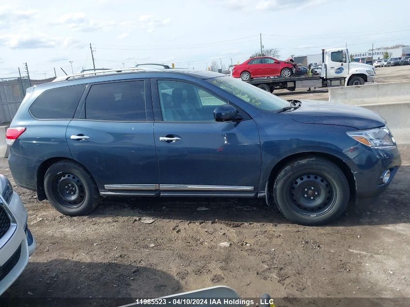 2015 Nissan Pathfinder S/Sv/Sl/Platinum VIN: 5N1AR2MMXFC661878 Lot: 11985523