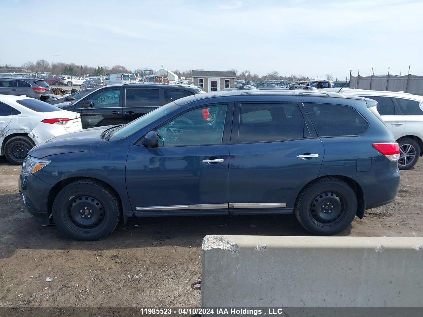 2015 Nissan Pathfinder S/Sv/Sl/Platinum VIN: 5N1AR2MMXFC661878 Lot: 11985523