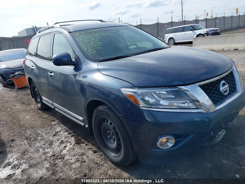 2015 Nissan Pathfinder S/Sv/Sl/Platinum VIN: 5N1AR2MMXFC661878 Lot: 11985523