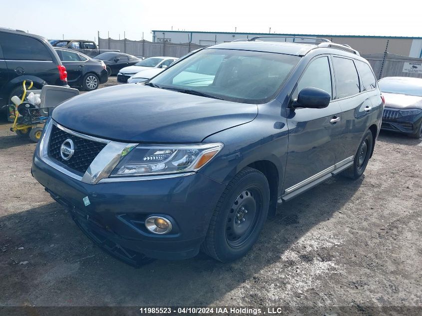 2015 Nissan Pathfinder S/Sv/Sl/Platinum VIN: 5N1AR2MMXFC661878 Lot: 11985523