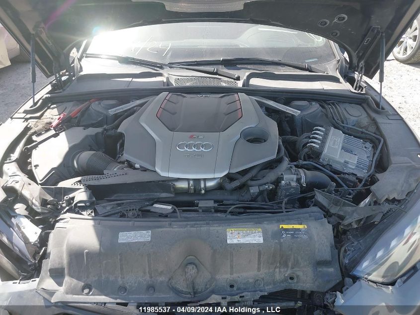 2022 Audi Rs5 VIN: WUABWCF57NA902189 Lot: 11985537