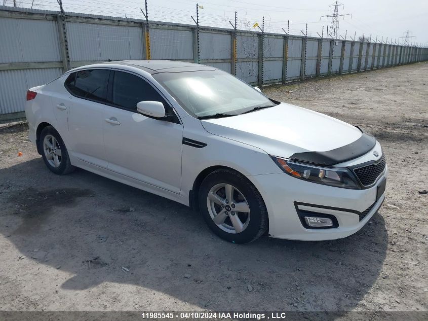 2015 Kia Optima Lx VIN: KNAGM4A74F5555614 Lot: 11985545