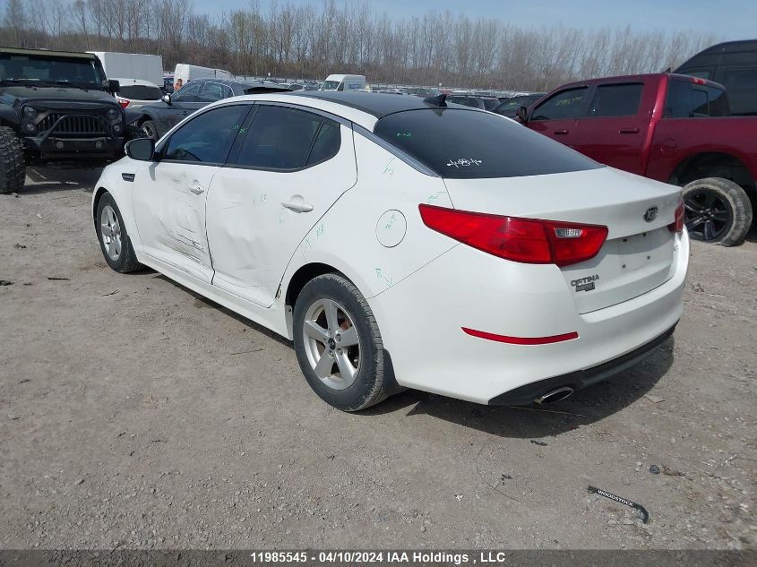 2015 Kia Optima Lx VIN: KNAGM4A74F5555614 Lot: 11985545