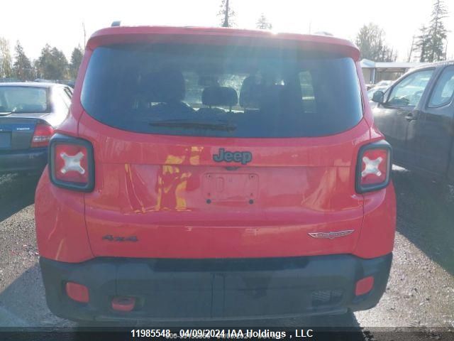 2016 Jeep Renegade Trailhawk VIN: ZACCJBCT6GPC90910 Lot: 11985548