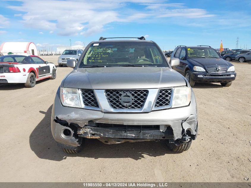 2006 Nissan Pathfinder Le/Se/Xe VIN: 5N1AR18WX6C662275 Lot: 11985550