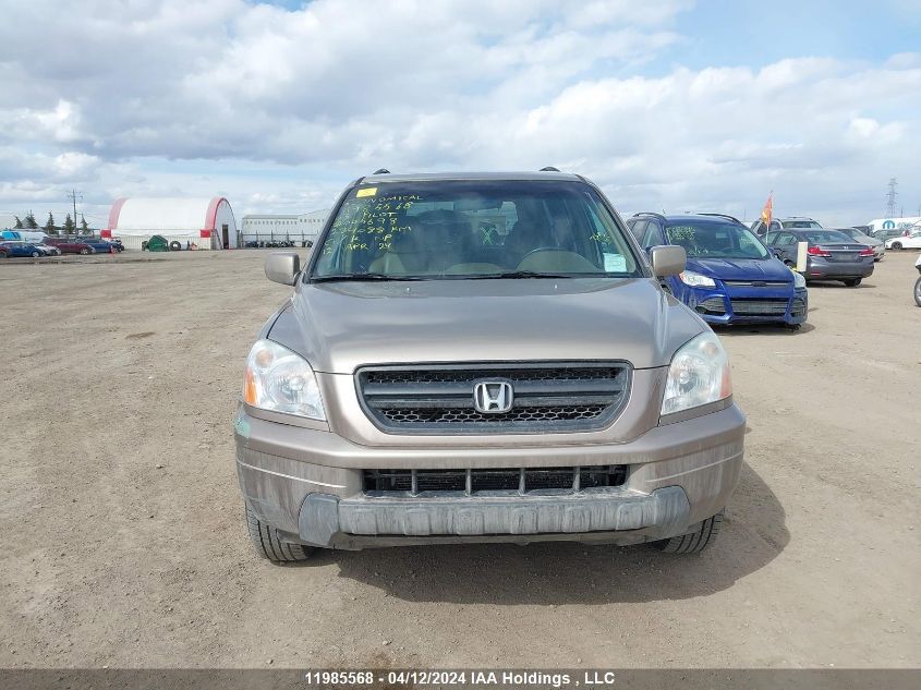 2003 Honda Pilot VIN: 2HKYF18543H005698 Lot: 39241482