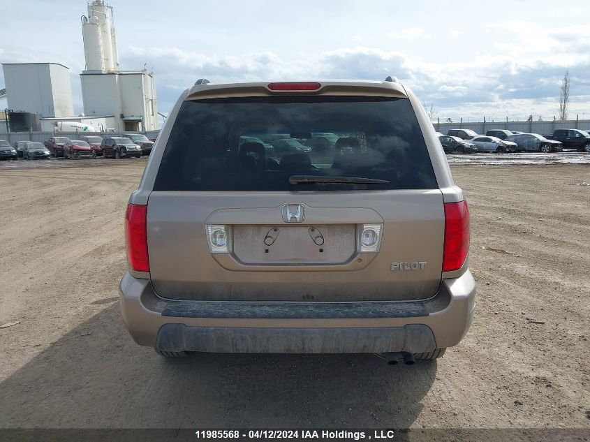 2003 Honda Pilot VIN: 2HKYF18543H005698 Lot: 39241482