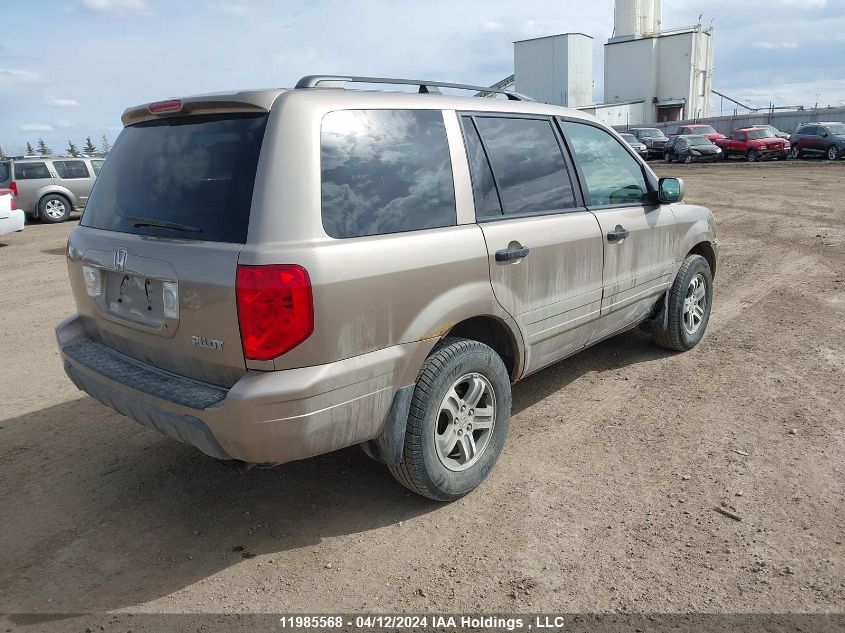 2003 Honda Pilot VIN: 2HKYF18543H005698 Lot: 39241482