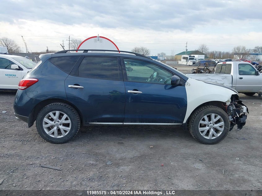 2012 Nissan Murano S/Sl/Le VIN: JN8AZ1MW9CW222475 Lot: 11985575